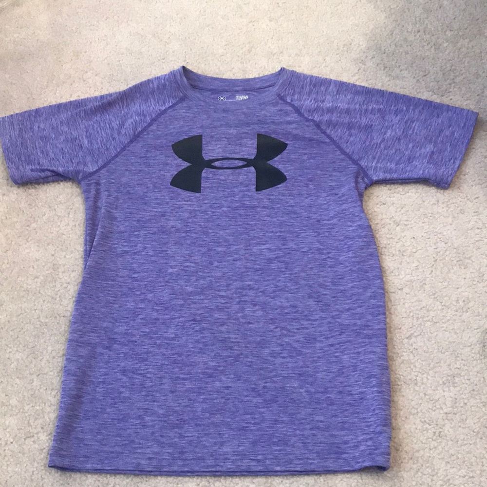 Boys purple under armour shirt